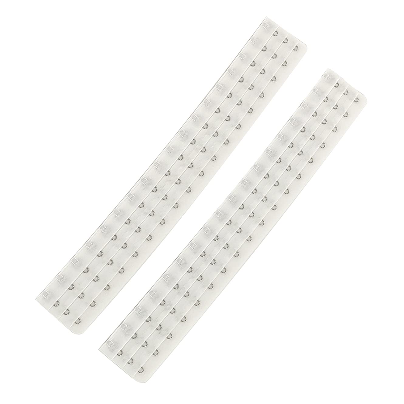 YUPPIE TONE Corset Extender 18 Hooks Long-line Bra Back Extender 2pcs