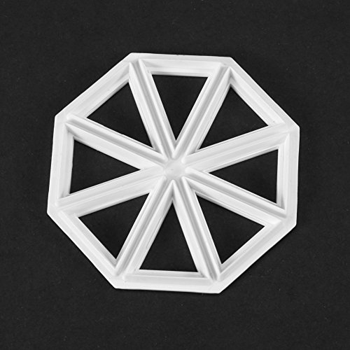 Set 3 moldes banderines para decorar pasteles plástico