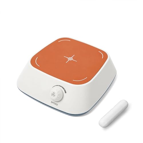 Agitador magnético con barra de agitación, placa de agitación magnética, capacidad de 101.4 fl oz, mini agitador magnético de laboratorio con motor