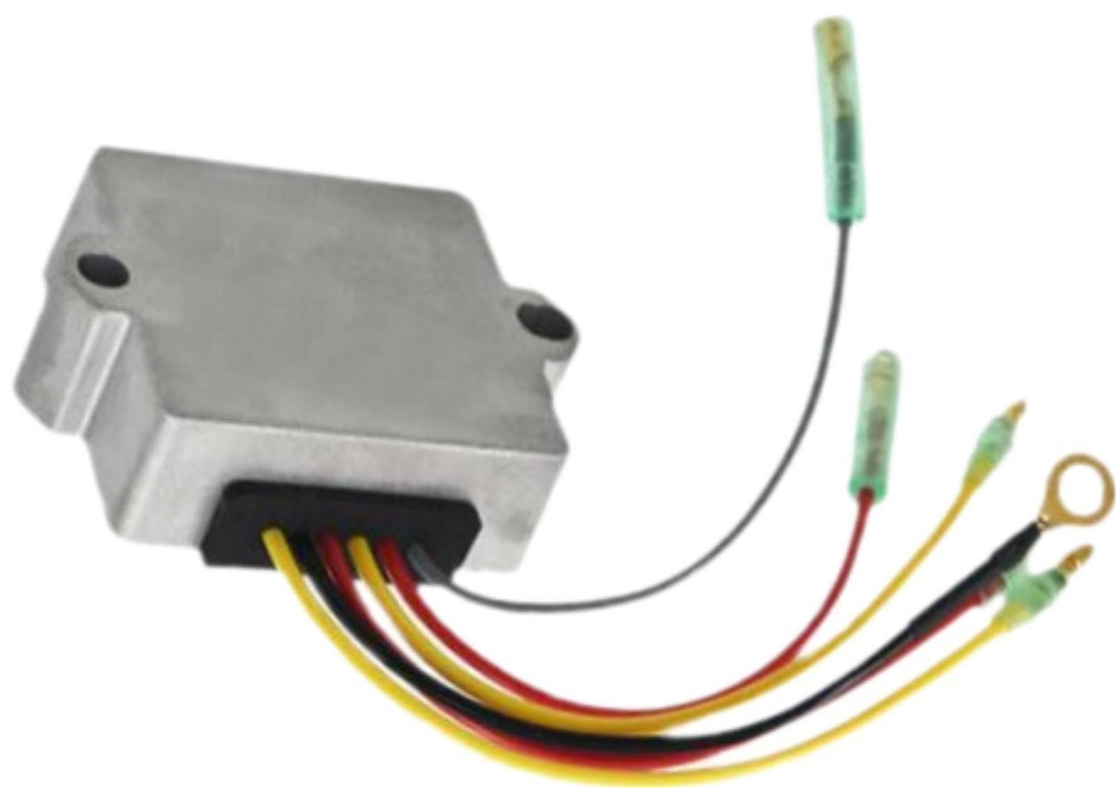 Regulador Voltaje Rectificador Rectificador De Regulación Ajuste Regulador Estabilizador Voltaje Motocicleta Universal 815279-3 Pieza Regulada para CC 12V