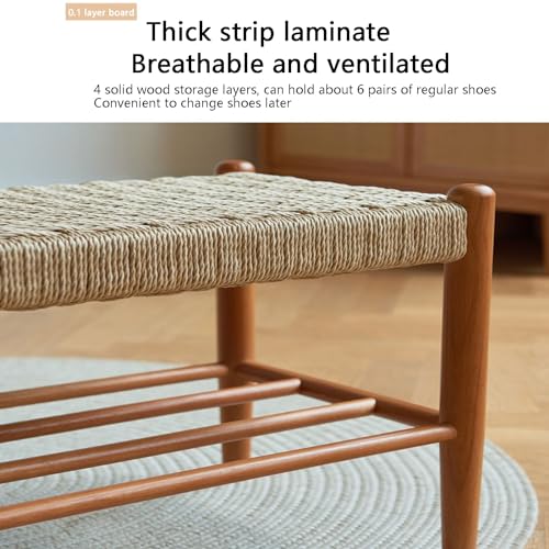 Banc de rangement à chaussures pour couloir encombré solution petit espace - 8