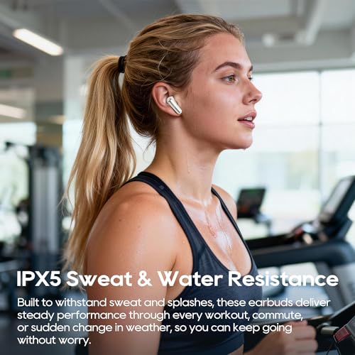 Active Noise Cancelling Earbuds, Wireless Earbuds Earphones Bluetooth 5.4 - image 5