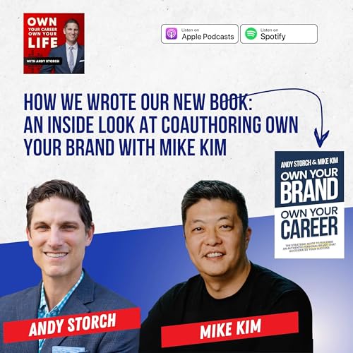 『Own Your Brand, Own Your Career - a Conversation with Mike Kim about our new book』のカバーアート