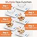 KOIOS Kitchen Scale, 33lb/15kg Digital Food Scales Weight in Grams and Ounces for Cooking Baking, 1g/0.1oz Precise Graduation, Batteries and Type-C Charging, Tare Function, LCD Display, White