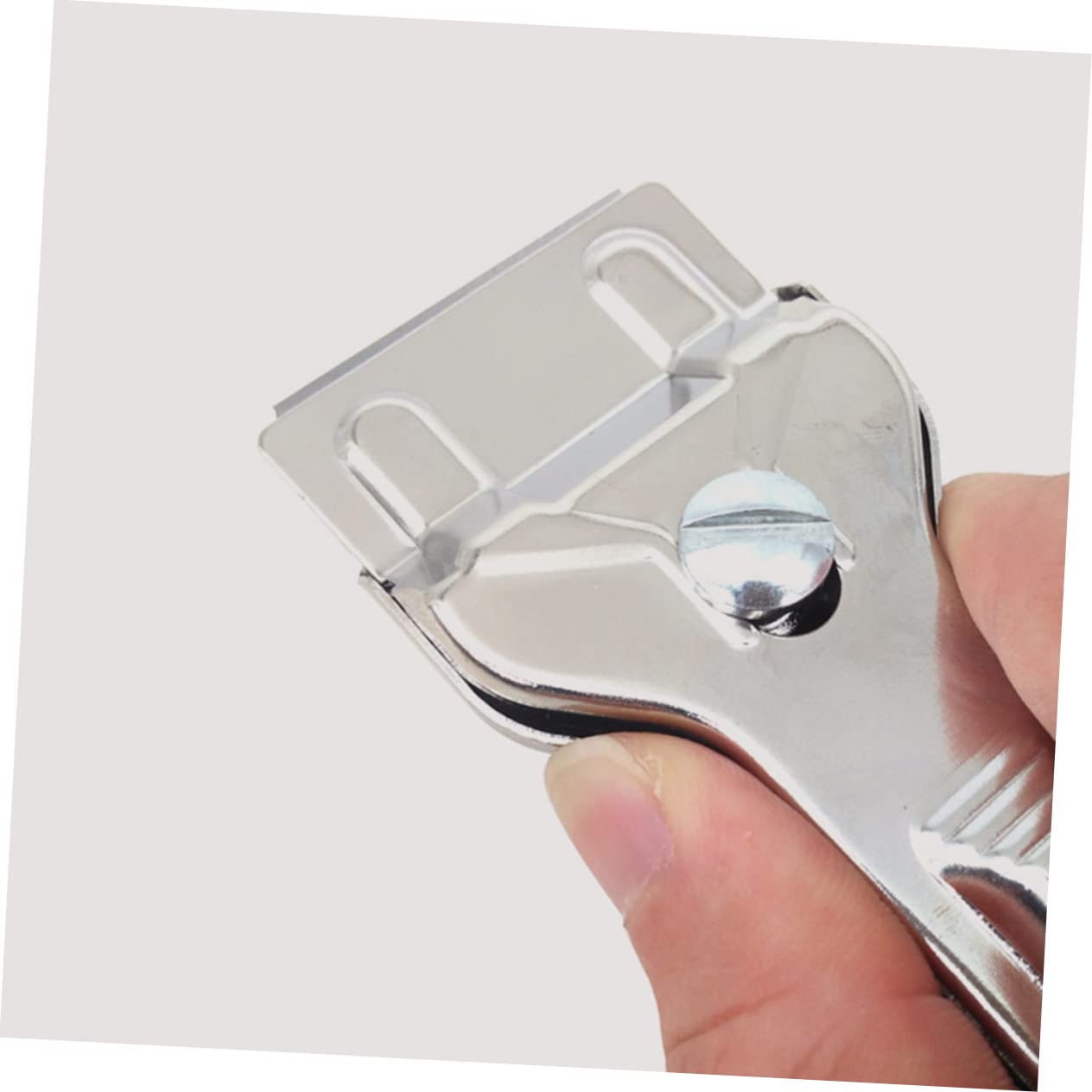 3sets Raschietto per Pulizia per Piano Cottura Vetroceramica e Induzione con Lame Inossidabile AntiGraffio e Facile da Usare