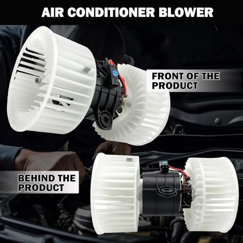 Image of 700279 AC Heater Blower Motor Fan Assembly Fit for BMW 525i 2001-2003 ，528i 2000 530i 2001-2003， 540i 2000-2003 ，m5 2001-2003，x5 2001-2006 64118385558, BM3126104