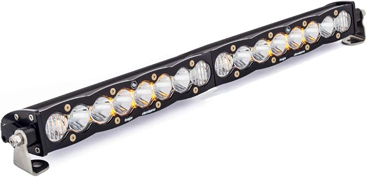 Baja Designs 702003 20" LED Light Bar Single Straight Driving Combo Pattern S8 Series, 1 Pack