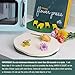 GSM Brands Microwave Flower Press Kit for Drying Leaf, Plant, and Flowers (10 Inch Round)