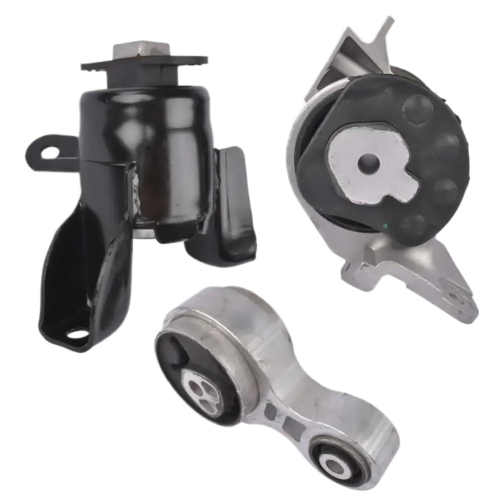 Motor and Transmission Mount Set 3PCS Compatible with 2010 2011 2012 Fusion 2.5L and 2010 Milan 2.5L