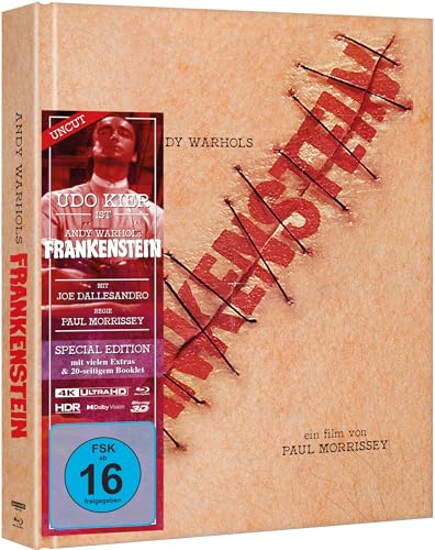 Andy Warhols Frankenstein (Cover B) – 4K Mediabook (UHD + Blu-ray Disc)