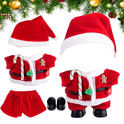 AUNGCSHE 17 cm Puppenkleidung Kleidung, Ankleiden, für 17 cm Weihnachtspuppenkleidung Zum Spielen oder Ausstellen Geeign...