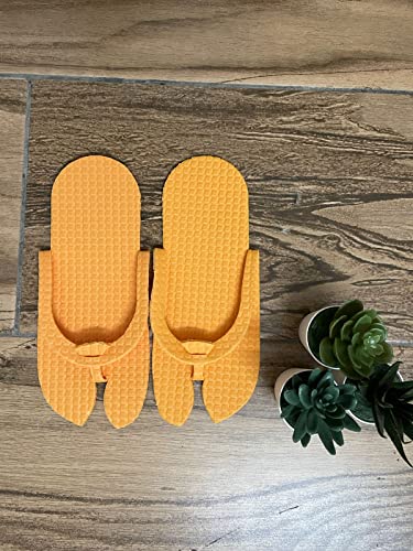 Image of CHITRA Spa and Hotel Free Size 5MM Sole Flip-flop (Orange)