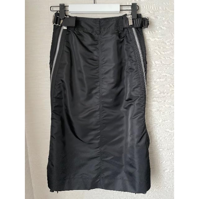 Amazon.co.jp: sacai 22SS MA1サイドジッププリーツスカート  
