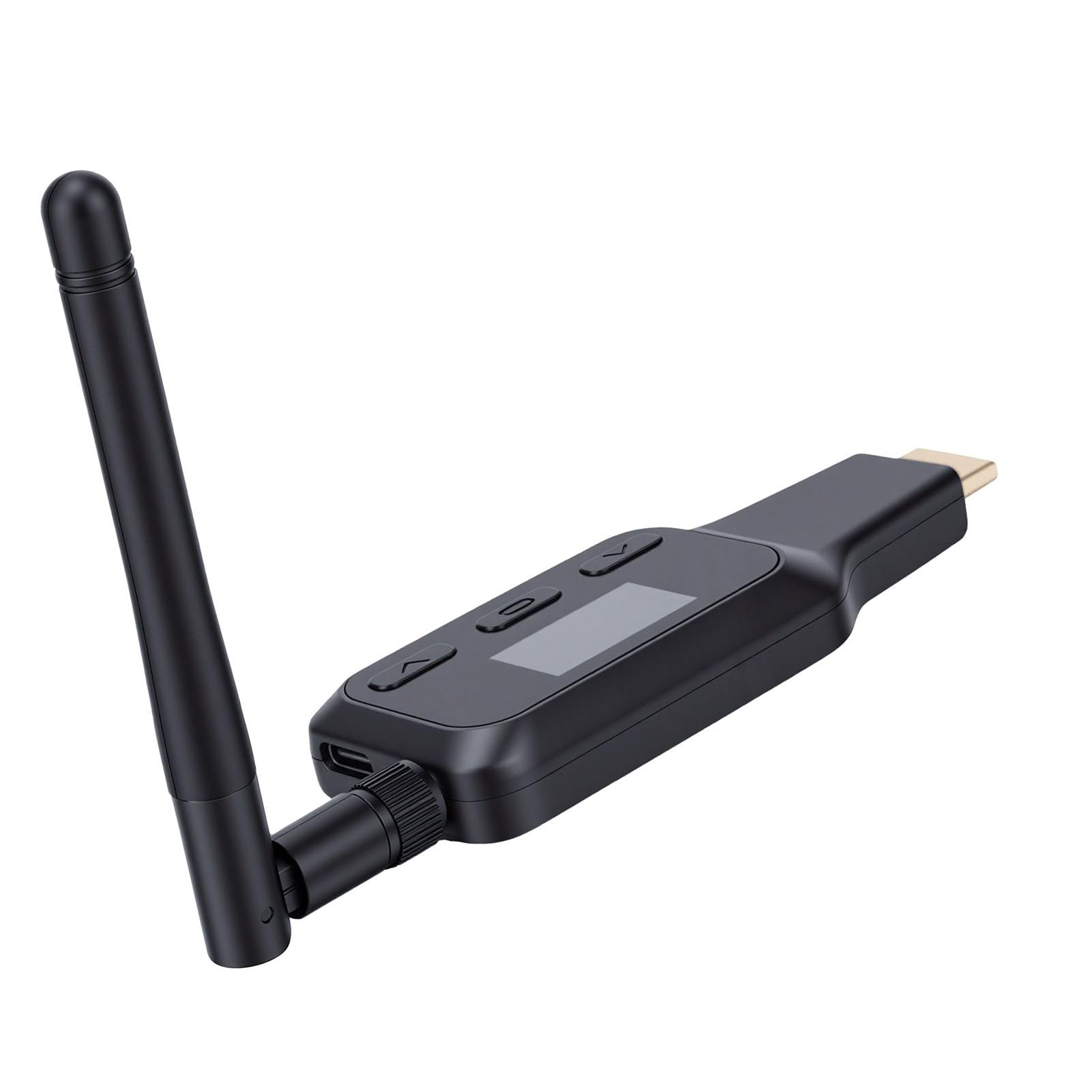 Bewinner Transmisor de Sonido ARC a Bluetooth 5.2, Alcance de 50 M Control de Volumen CEC Emparejamiento de Dispositivo Dual Adaptador de Audio para TV de Baja Latencia AptX LL HD