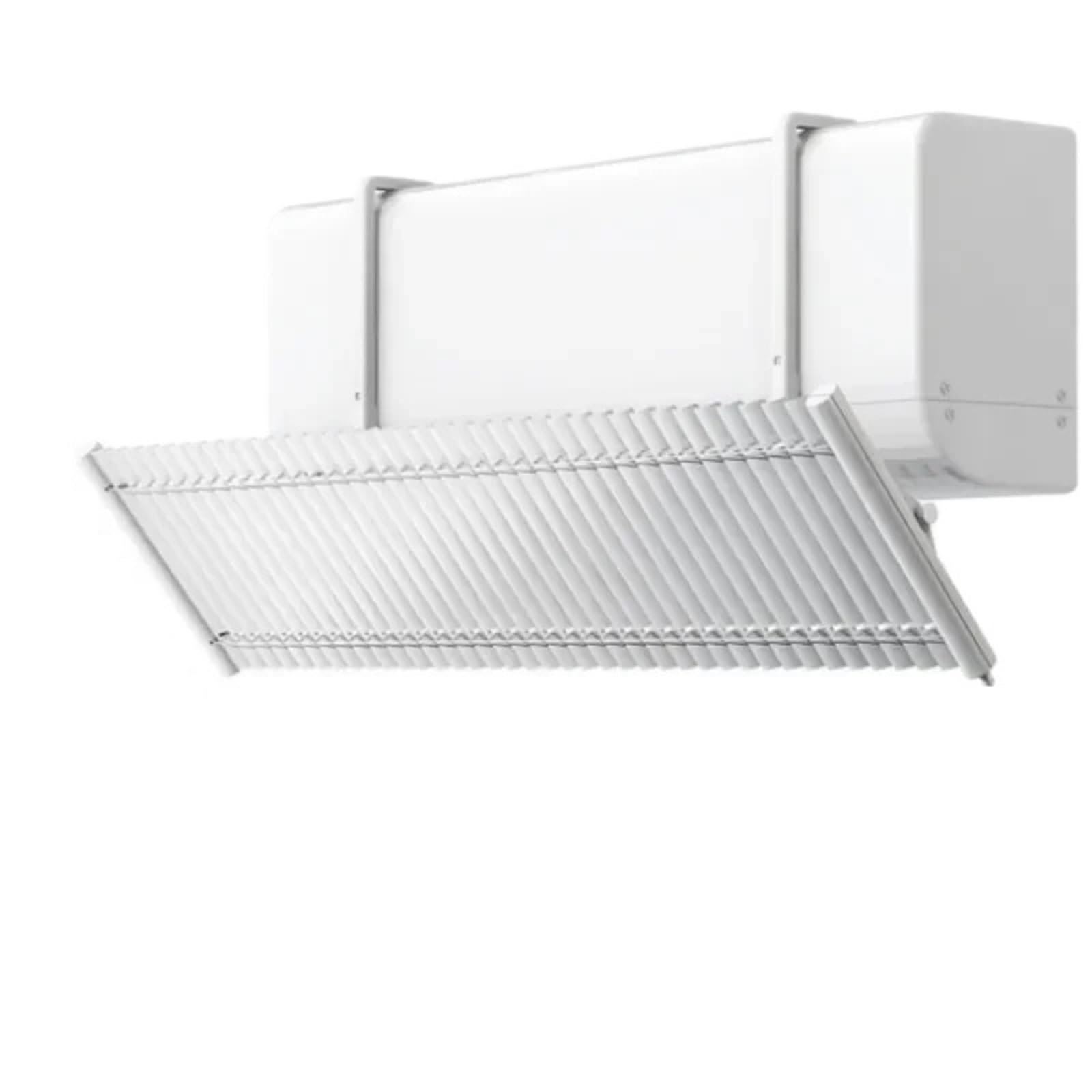 FonHNDG Air Conditioner Deflector Aluminum Louvers Air Conditioning Windshield Anti-direct Blowing Deflector Household Baffle