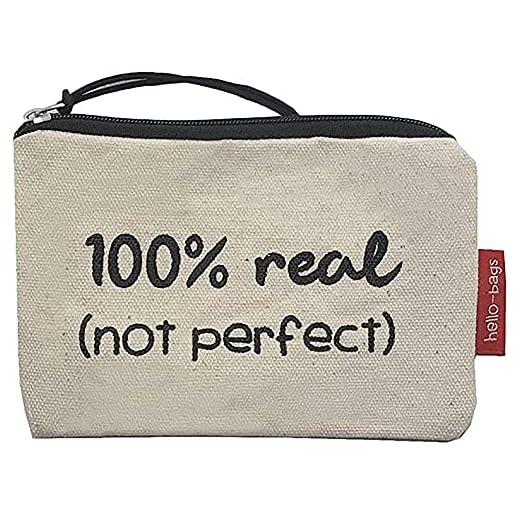 Hello-Bags. Bolso Monedero / Billetero / Tarjetero. Exterior: Algodón 100%. Con cremallera y forro interior. Incluye bonito sobre kraft de regalo. Modelo: 100%REAL. Crudo / Negro. 14*10 cm.