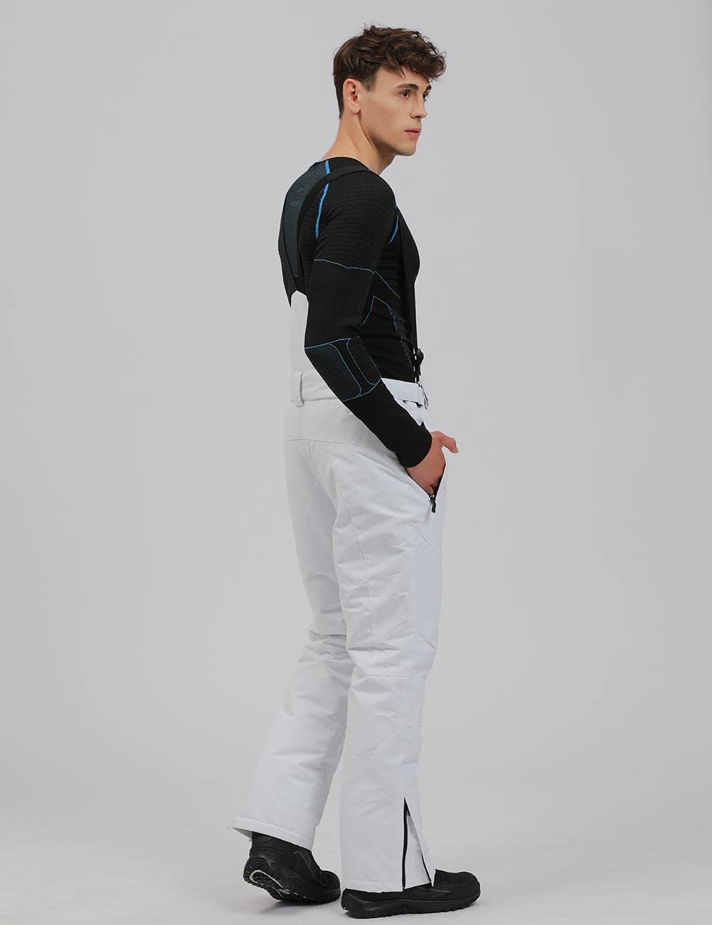 YEEFINE Herren Ys22-sj Skijacke und Hose