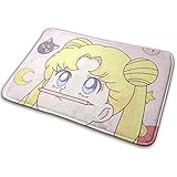 Liumt Bienvenido Felpudo Lindo Marinero Luna Interior Entrad