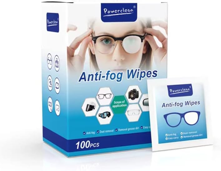 Lens Cleaning Wipes 200 Individually Wrapped Wet Tissues