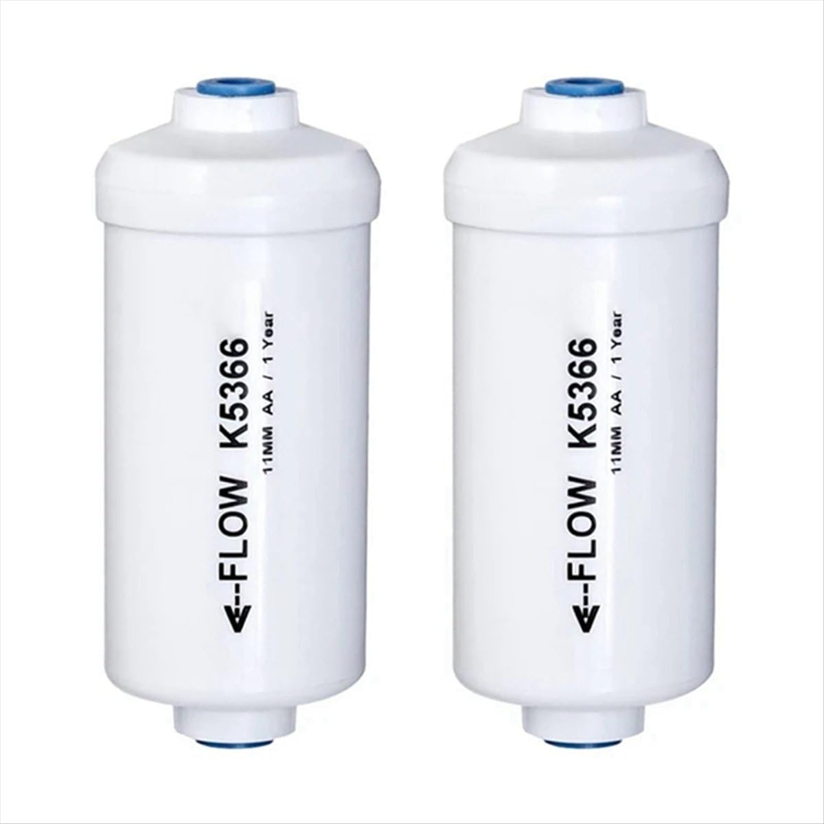 BPQiang 2 Pcs Replacement Fluoride Water Filter K5366 Compatible with Filtering System Purification Elements