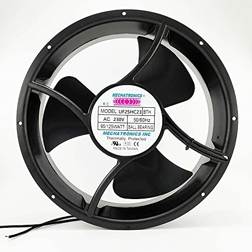 UF25HC23-BTH AC230V 95/125W 850CFM 65dB 254 X 107mm Fan