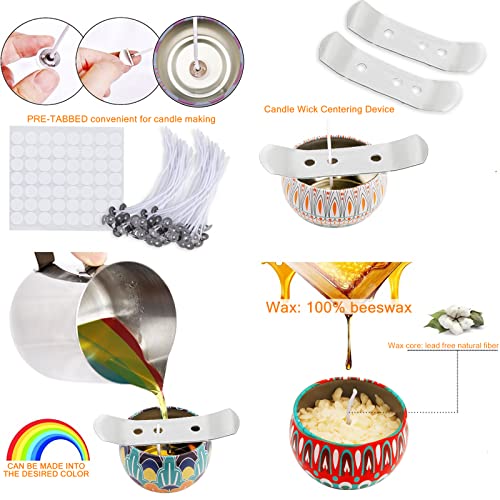 MAISITOO Kit per Creare Candele, Completo con Cera...