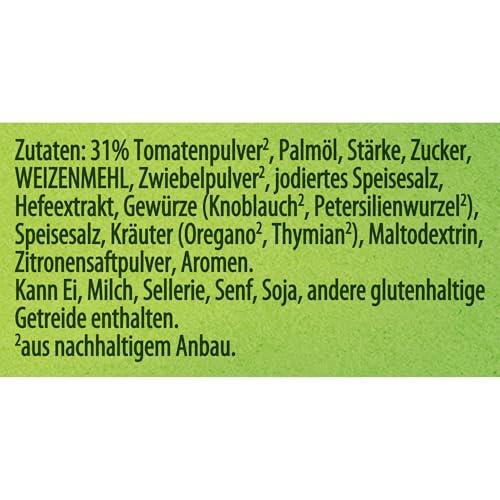 Knorr Tomaten Soße mit milder Würze ohne geschmacksverstärkende Zusatzstoffe 18x 2er pack