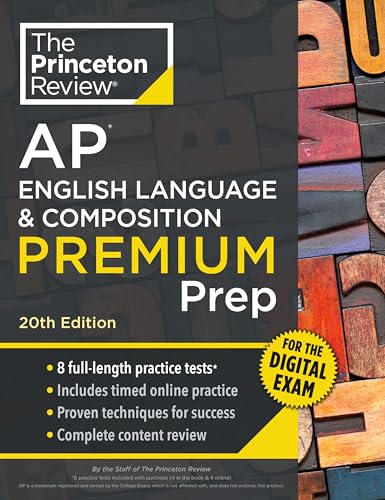 Princeton Review AP English Language & Composition Premium Prep, ...