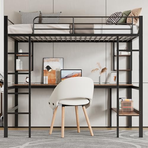Più spazio per vivere: Letto A Soppalco che sfrutta l’altezza e libera area a terra, ideale per adolescenti e adulti in ambienti compatti.