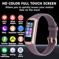 Fitness Tracker Smartwatch Herren Damen,24H Herzfrequenz- & Schlaftracking,Blutsauerstoff-Tracking, 20+ Sportmodi,1,1" AMOLED Display, Schrittzähler , IP67 wasserdicht für iOS Android (Bordeaux) – Ansicht 2