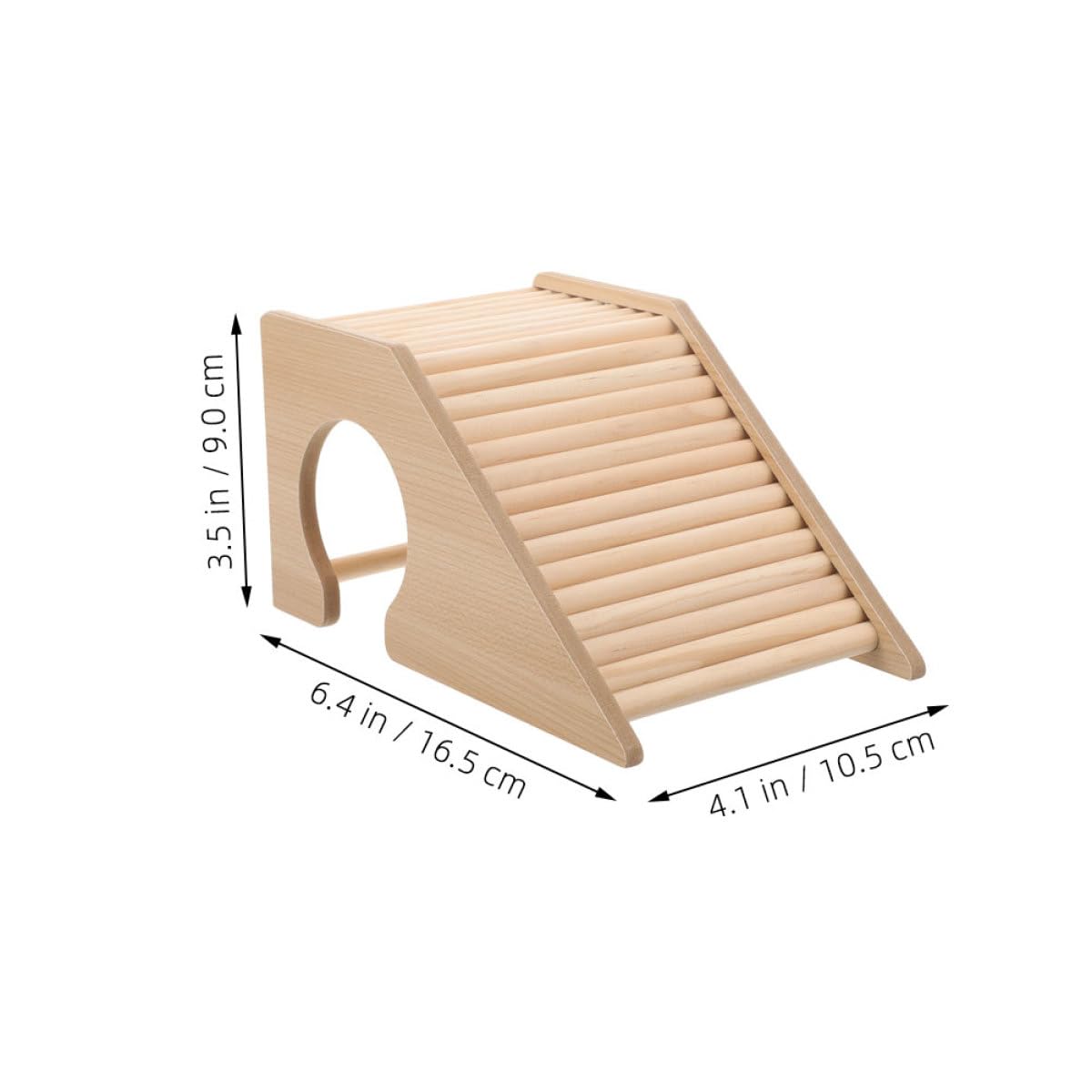 Hamster Kletterbrücke Leiter, 2 Stück-Pack für Kleintiere | Mäuseleiterbrücke für Käfig und Habitat, Multifunktionales Design, Pflegeleicht