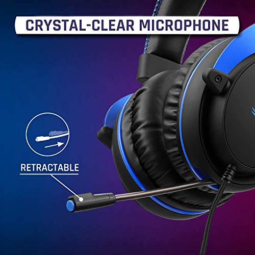 KLIM™ Rush - Cuffie Xbox One con Microfono + Cuffie gaming PS4 PC Mac PS4 Switch iOS Android + Connettore da 3,5 mm + Archetto comodo e regolabile + 5 anni di garanzia + NUOVE 2020