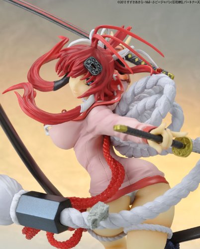Q-Six Hyakka Ryoran: Jubei Yagyu Touki Ranbu Polystone Figure (1:6 Scale) #TOP4