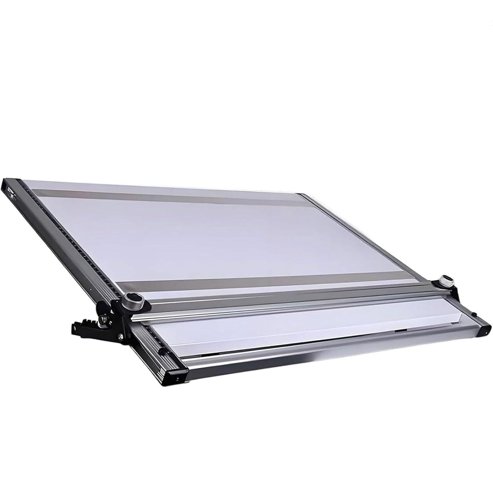 Tavola da disegno portatile da tavolo con barra parallela e righello, strumenti professionali per disegno multi-angolo A2 per architetti, artisti, ingegneri, designer