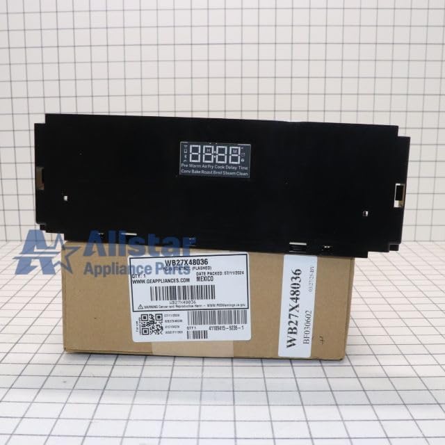 WB27X48036 Range Oven RC19 Control Board (Flashed)