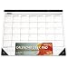 Artistic 17" x 22" Undated Monthly Desk Calendar Pad - 36 Perforated Sheets | Customizable Dates, Any Year, White (50020)