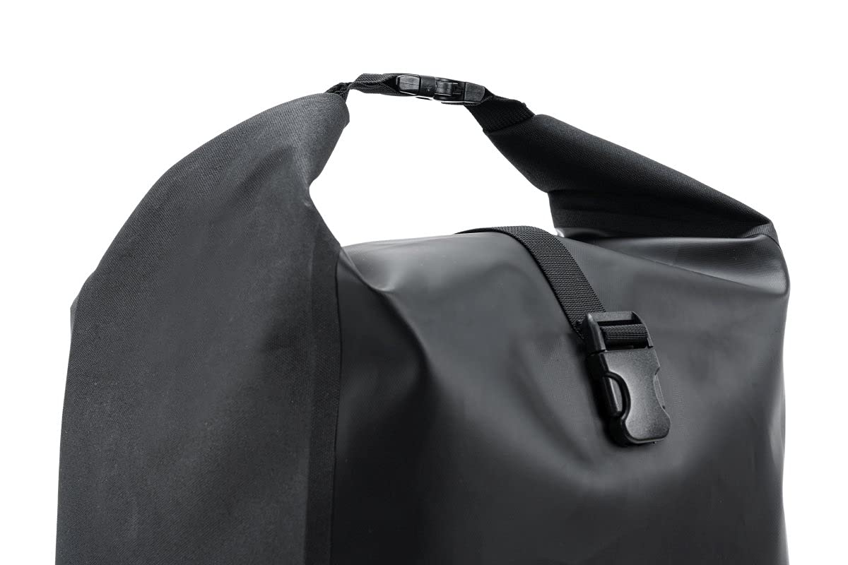 acid Travlr Pure 20/2 Fahrrad Gepäckträgertasche Set schwarz Sport & Freizeit