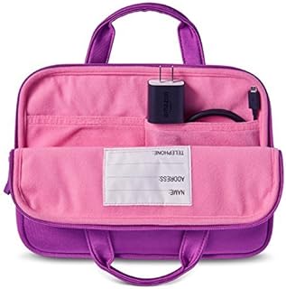 NuPro Zipper Sleeve for all versions of Fire Kids Tablet, Purple/Pink