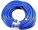 CableVantage New 200ft 60M Cat5 Patch Cord Cable 500mhz Ethernet Internet Network LAN RJ45 UTP For PC Computer PS4 Xbox One Modem Router Blue