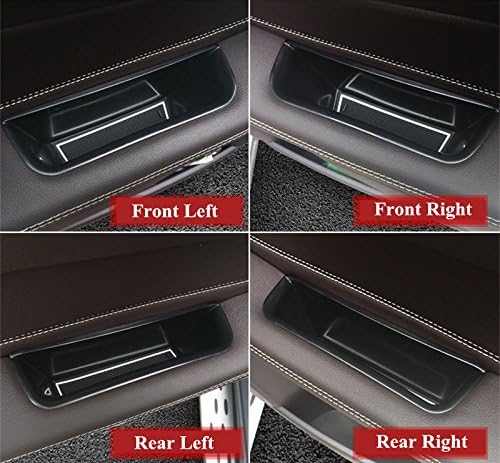 Interior ​Car Door Storage Box Holder 4pcs for Mercedes-Benz GLE W166 Coupe C292 2015-2019
