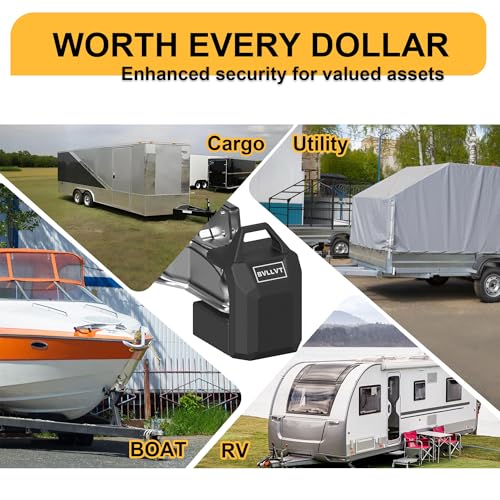 BVLLVT Heavy Duty Trailer Hitch Lock