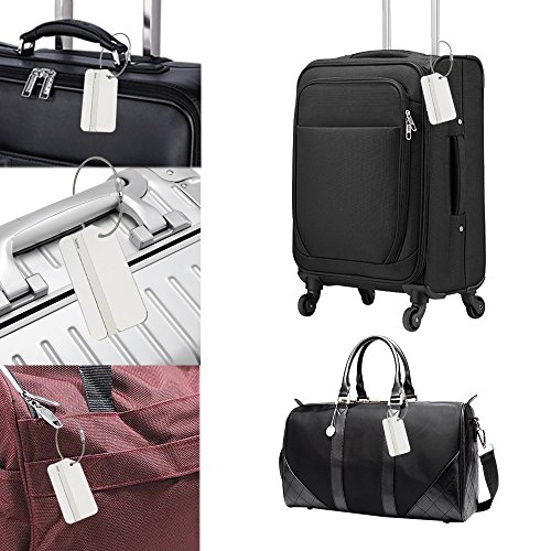 Ovener 5-Pack Aluminum Luggage Tags