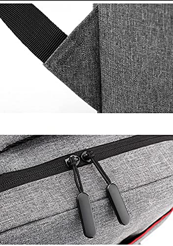 Mochila de tela Oxford negra con alta resistencia al desgaste y acabado premium 4