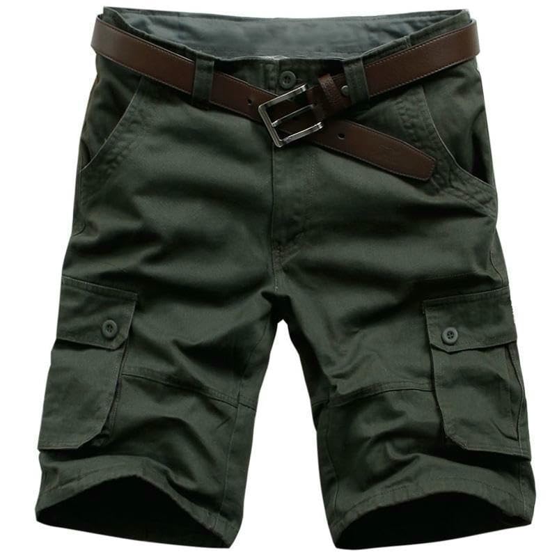 Short d'été pour homme short cargo décontracté multipoches bermuda 5 points - 7