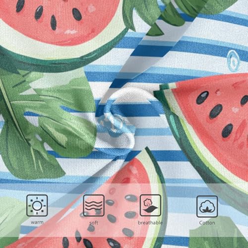 Wusikd Watermelon Girls' Underwear Cotton Leaves Girls Briefs Soft Toddler Underwear 2T3