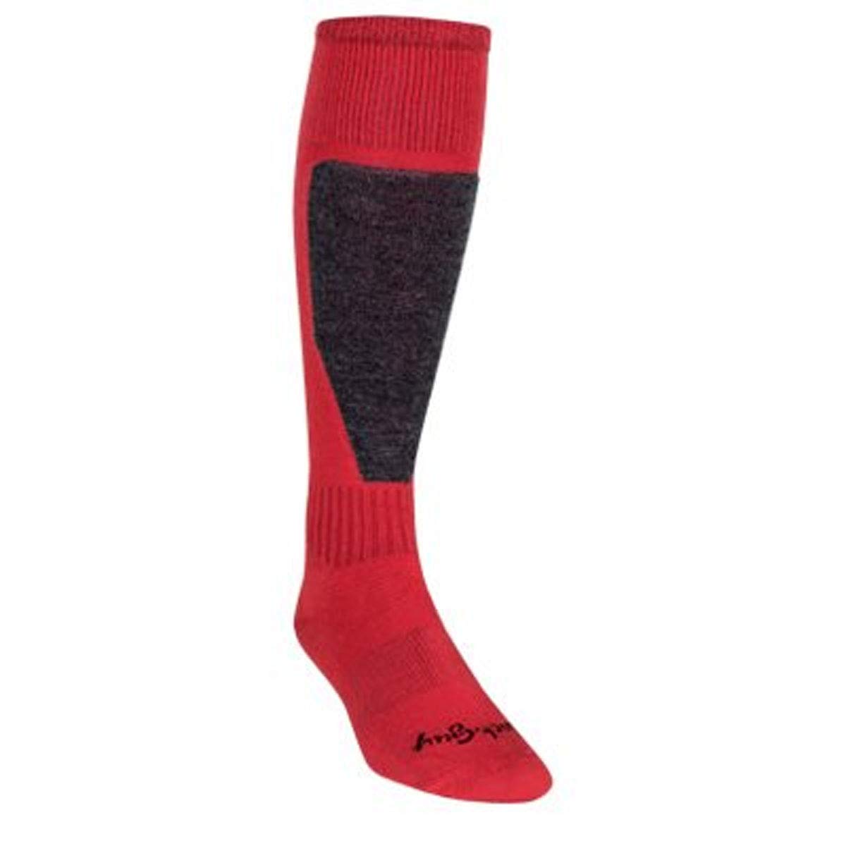 SockGuy MTN-Tech Flyweight Red Wool Ski Socks (Red - S/M)