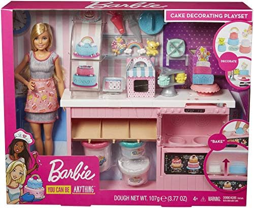 Barbie Cake Decorating Playset
