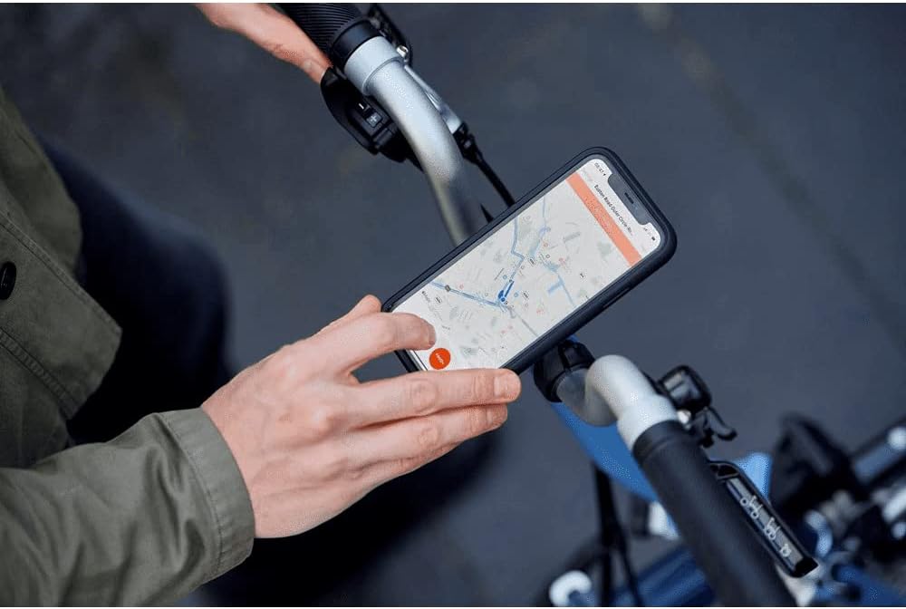 Brompton Quad Lock® Phone Mount – Secure Handlebar Mount Bikes