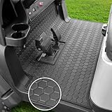Club Car Precedent Golf Cart Full Coverage Floor Liner Mat, Fits Club Car Precedent (2004-2023), Onward & Tempo (2017-2023), Villager & V4L (2019-2023), Durable Anti-Slip Rubber