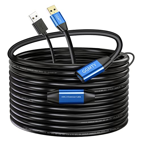 GGMTY 65FT USB 2.0 Type A Male to A Female Active Repeater Extension Cable